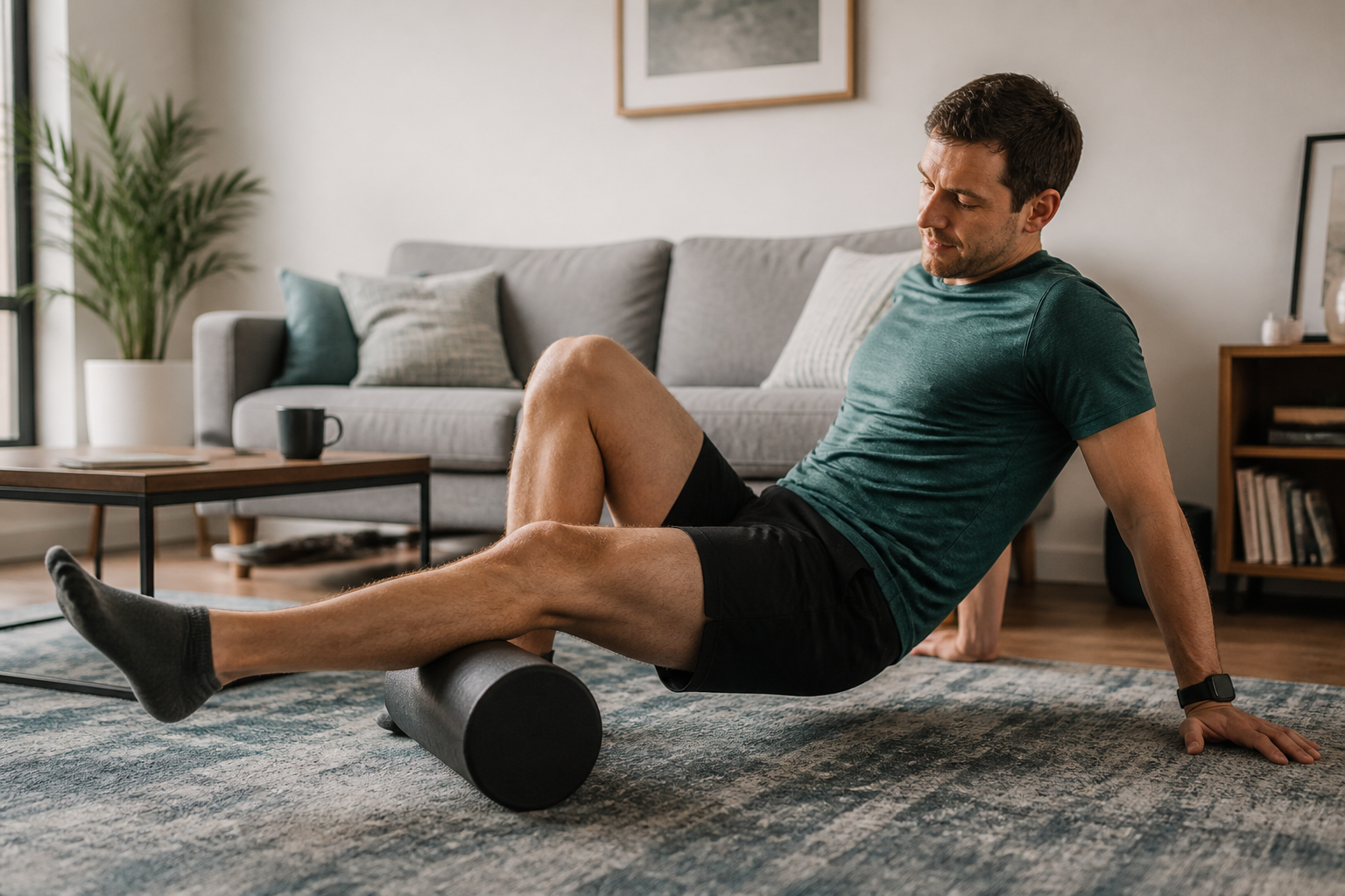 Everyday scene related to foam roller