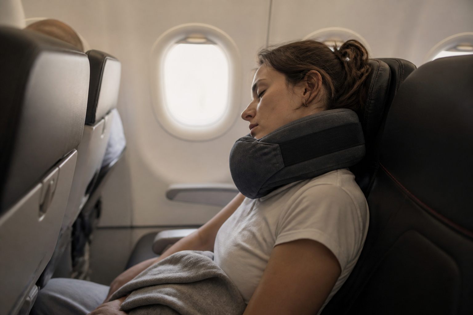 Everyday scene related to travel pillow