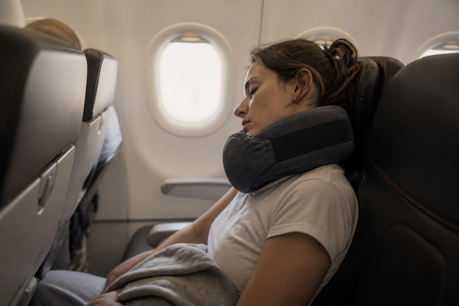 Everyday scene related to travel pillow