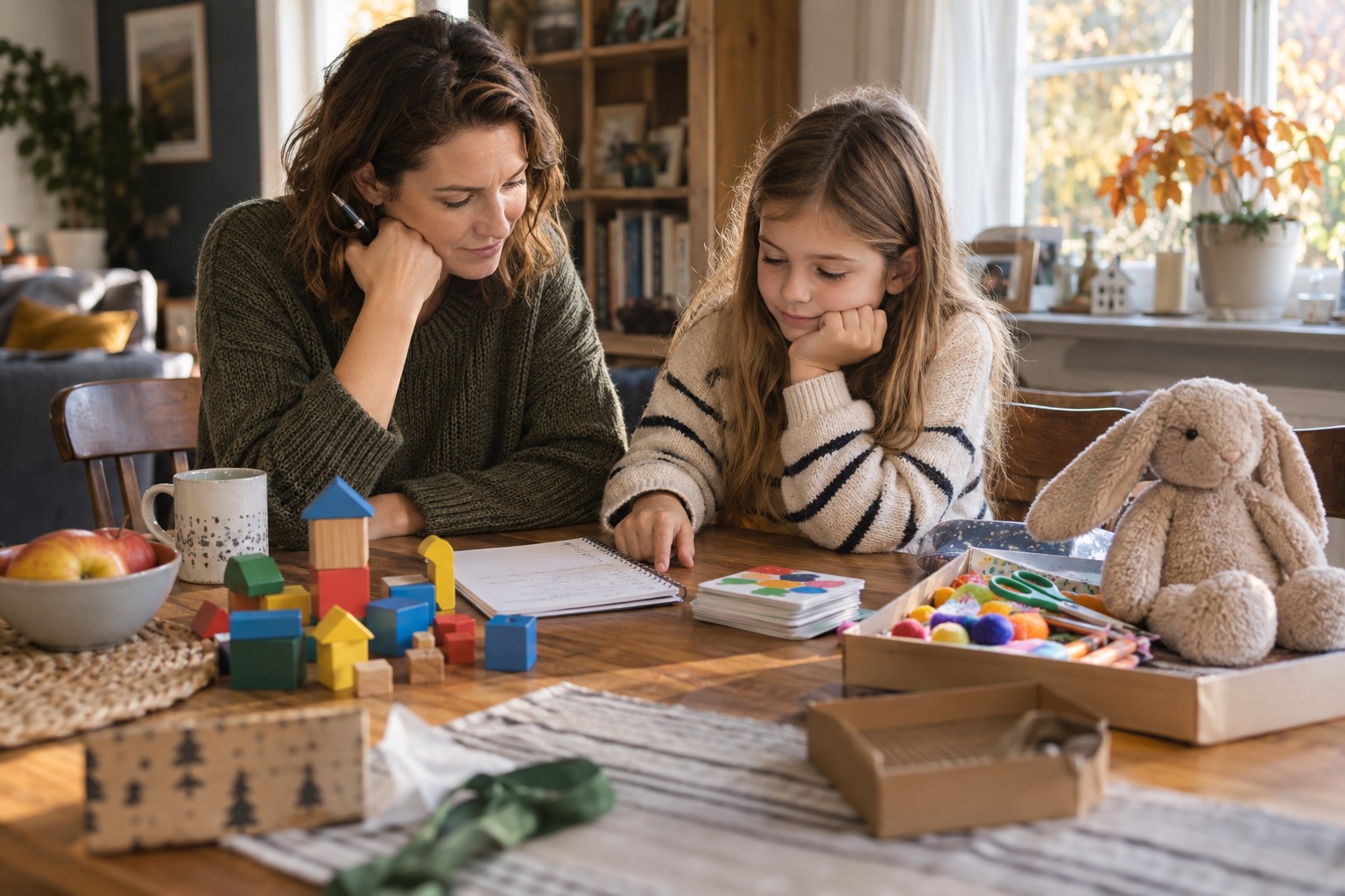 Everyday scene related to holiday toys for children
