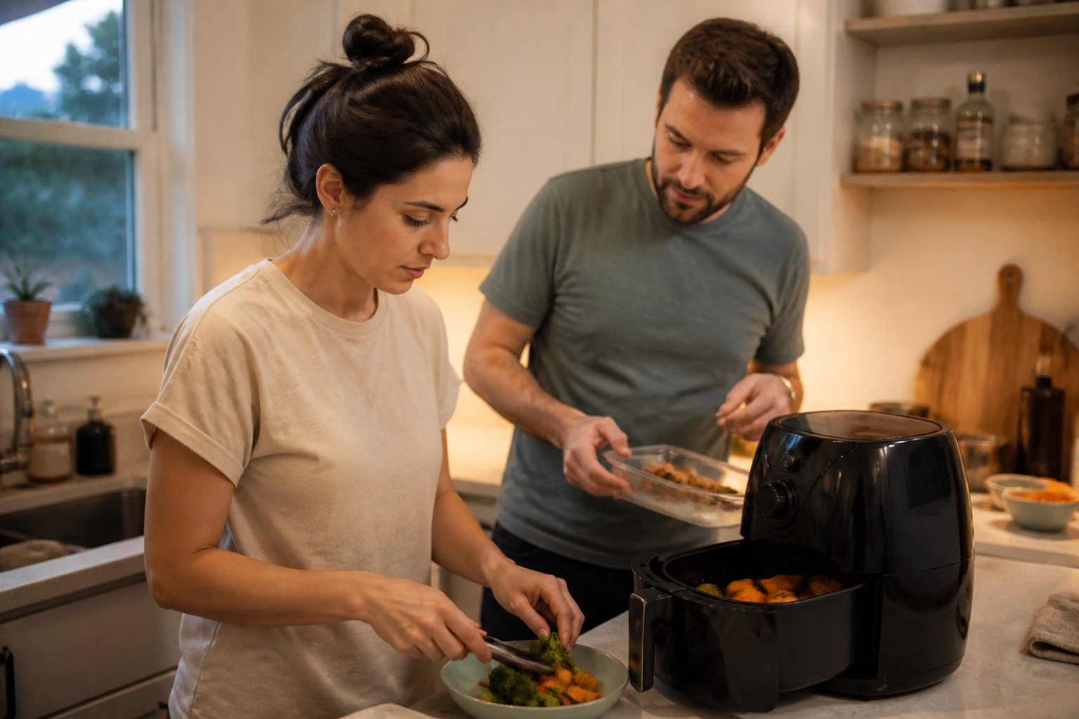 Everyday scene related to air fryer